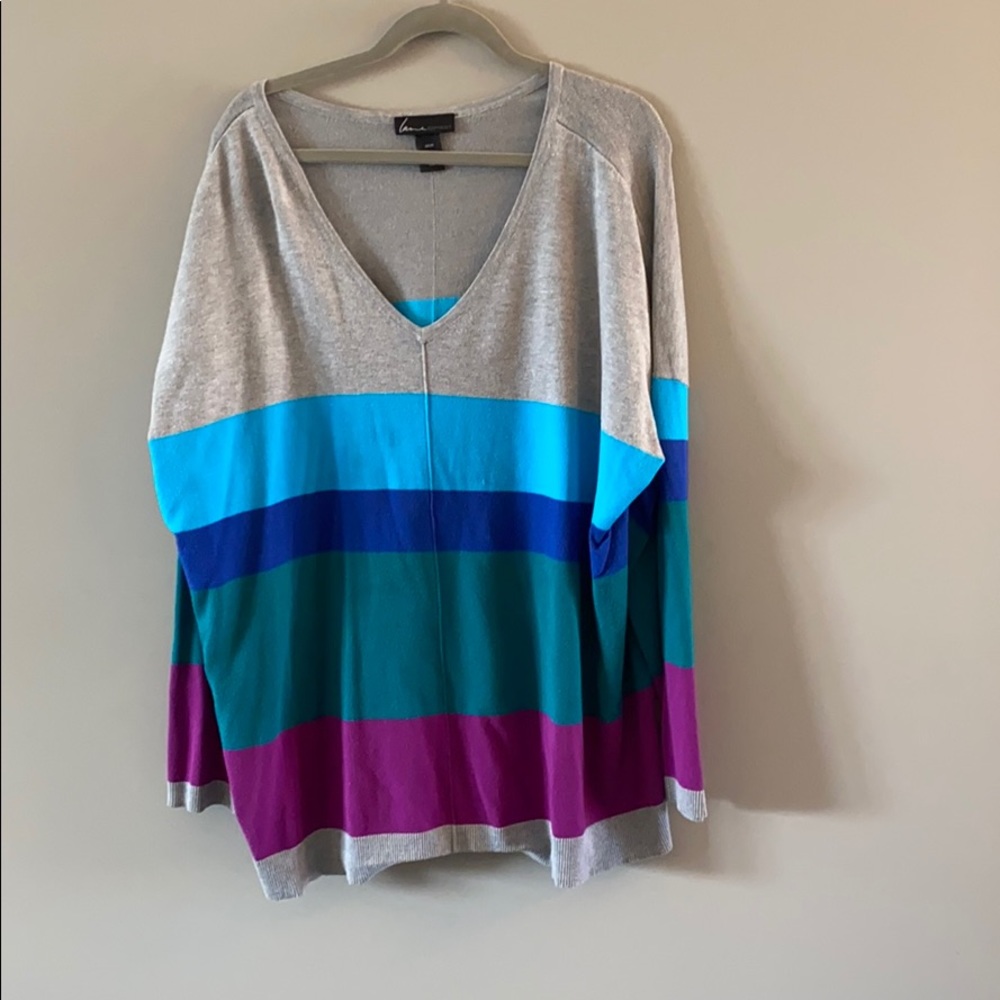 Lane Bryant Multi colored sweater
